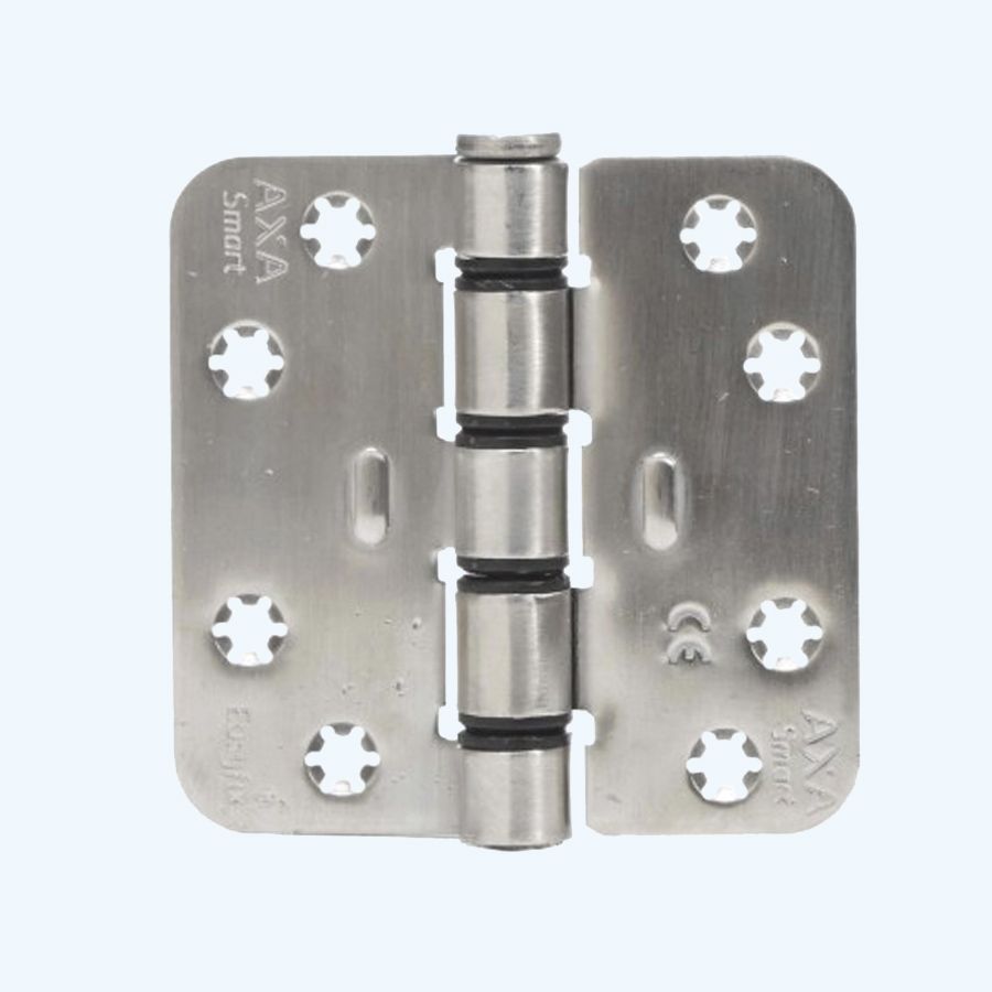 AXA Easyfix schijflagerscharnier ronde hoeken, RVS, 89 x 89 mm