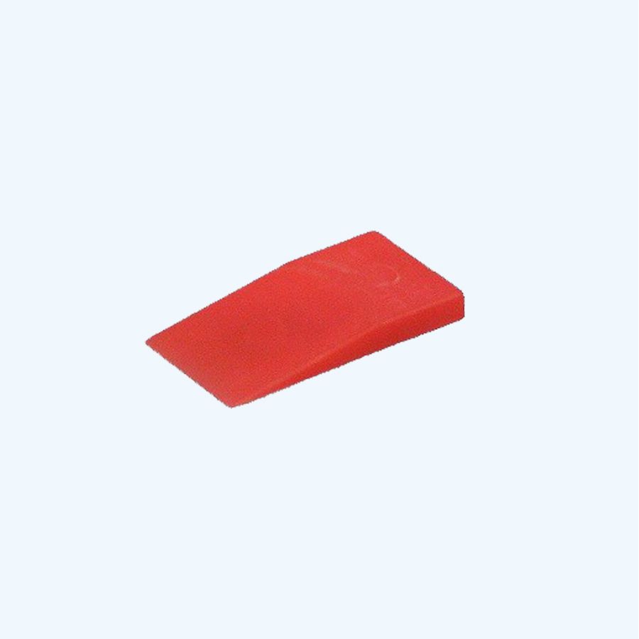 50 stuks stelwiggen 40 x 23 x 5 mm rood