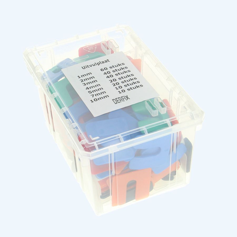 Assortimentsdoos uitvulplaatjes (200 stuks) Assortimentsdoos uitvulplaatjes (200 stuks)