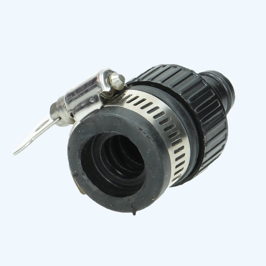 Waterdief-kraanaansluiting met klem