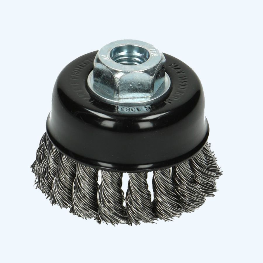 Komborstel getordeerde draad Ø65mm M14