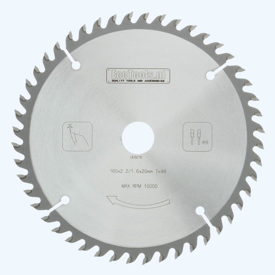 25-delige set HM-zaagbladen PROF 160 x 20 mm