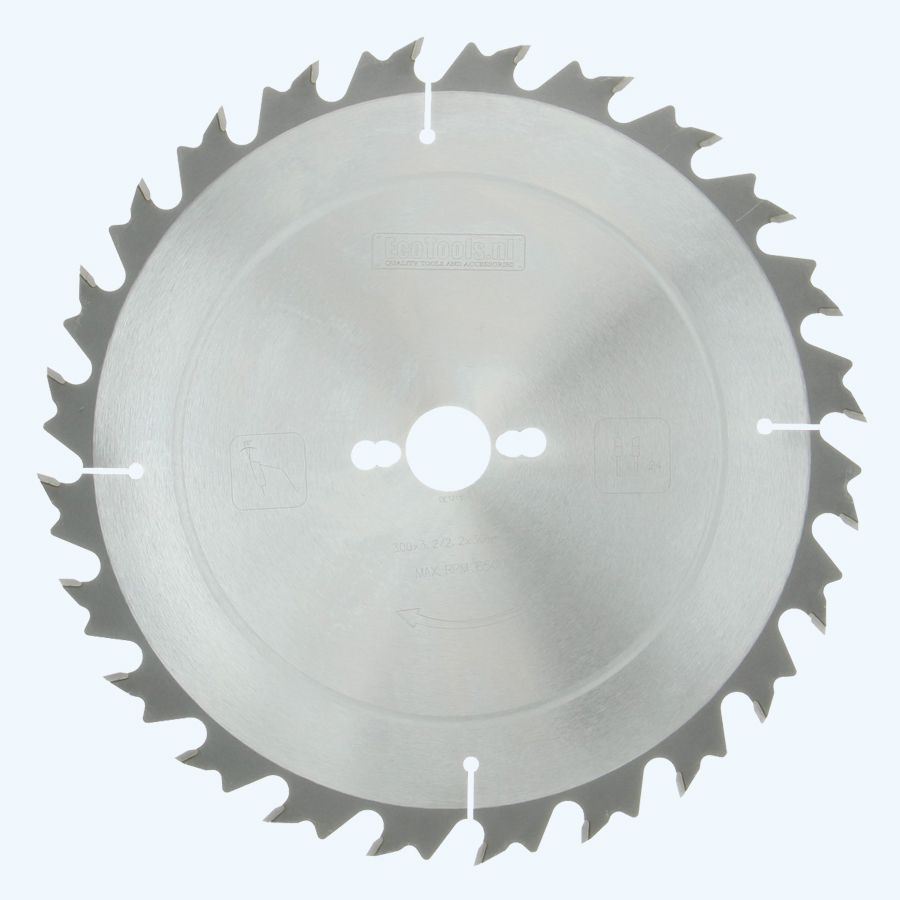 HM-zaagblad PROF 300 x 30 mm T=24 HM-zaagblad PROF 300 x 30 mm T=24