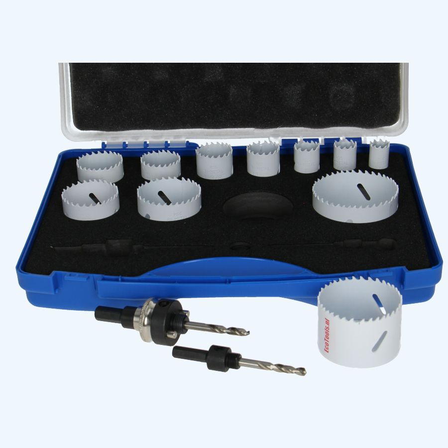 13-delige Bi-metaal gatenzaagset