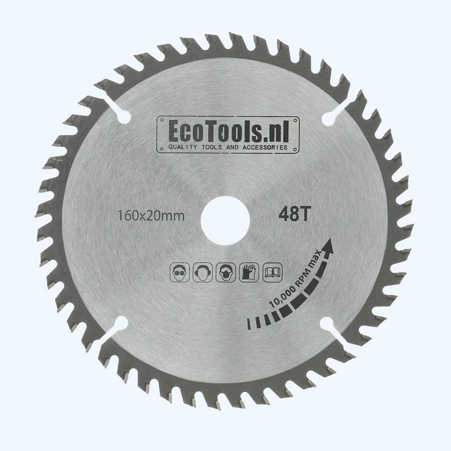 HM-zaagblad 160 x 20 mm T=48 (Eco-line)