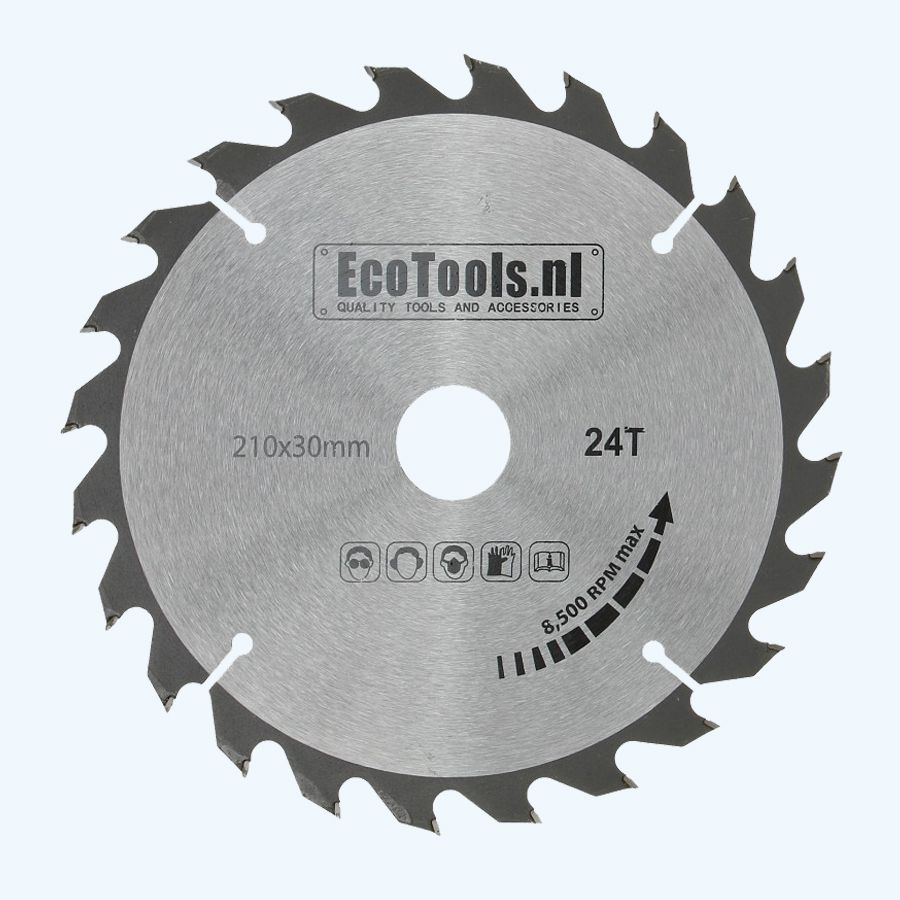 HM-zaagblad 210 x 30 mm T=24 (Eco-line) HM-zaagblad 210 x 30 mm T=24 (Eco-line)