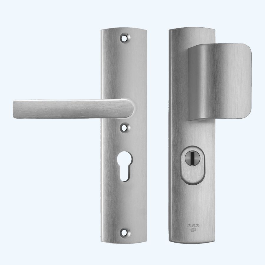 AXA veiligheidsbeslag PC55 SKG*** met kerntrekbeveiliging aluminium (duwer) AXA veiligheidsbeslag PC55 SKG*** met kerntrekbeveiliging aluminium (duwer)