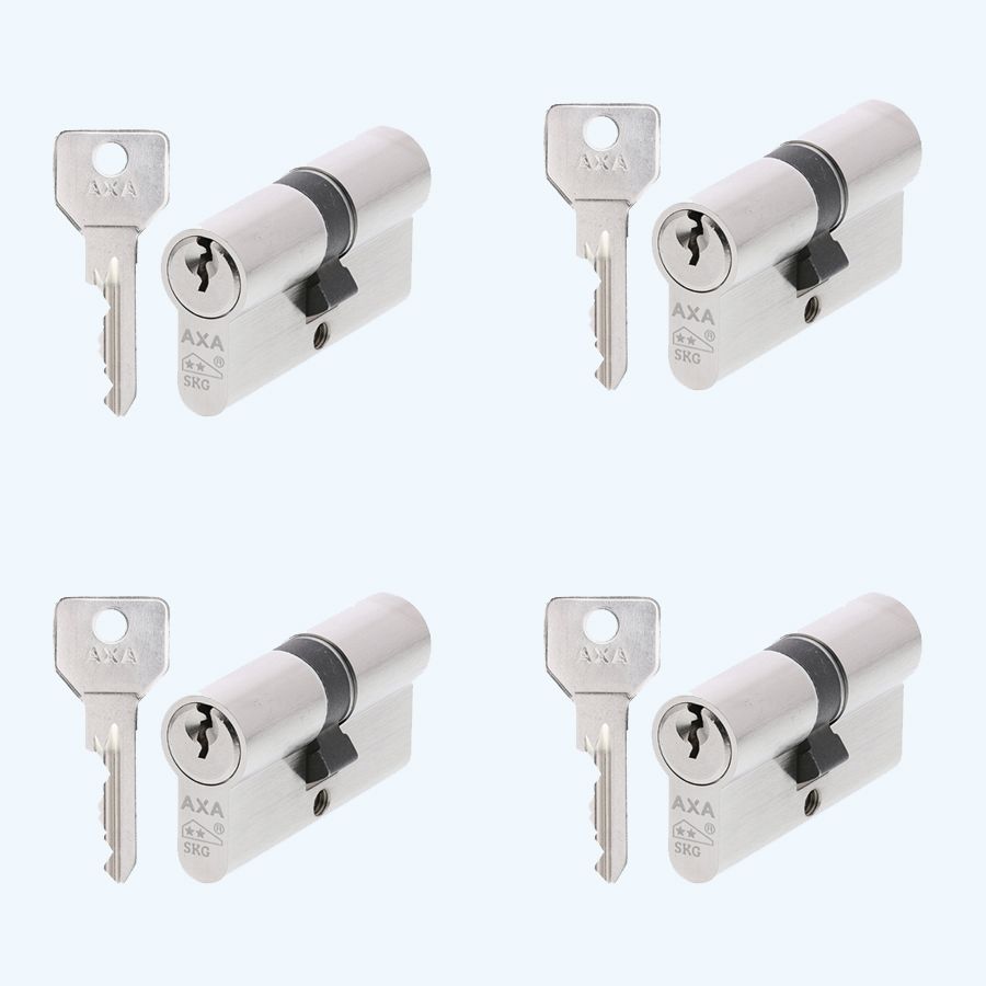 AXA Dubbele Veiligheidscilinder (4x) Security 30-30 SKG** AXA Dubbele Veiligheidscilinder (4x) Security 30-30 SKG**
