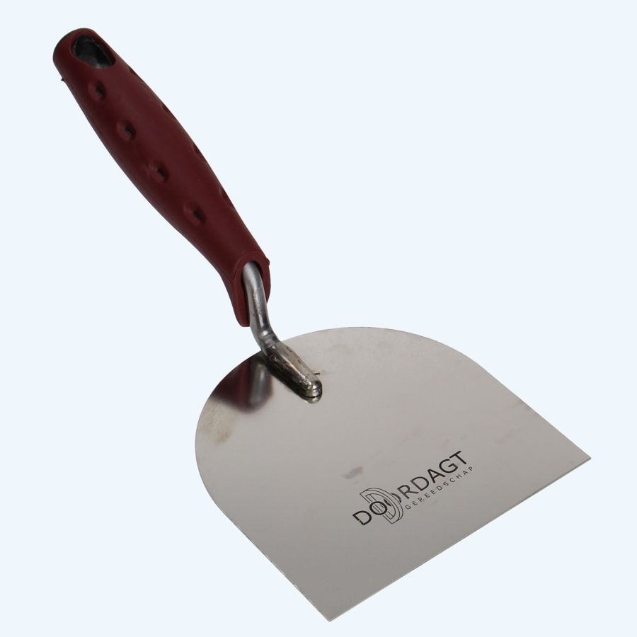 Doordagt platschopje RVS 60 mm