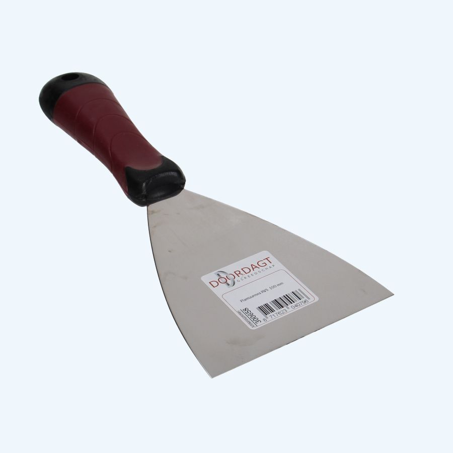 Doordagt plamuurmes RVS 100 mm Doordagt plamuurmes RVS 100 mm