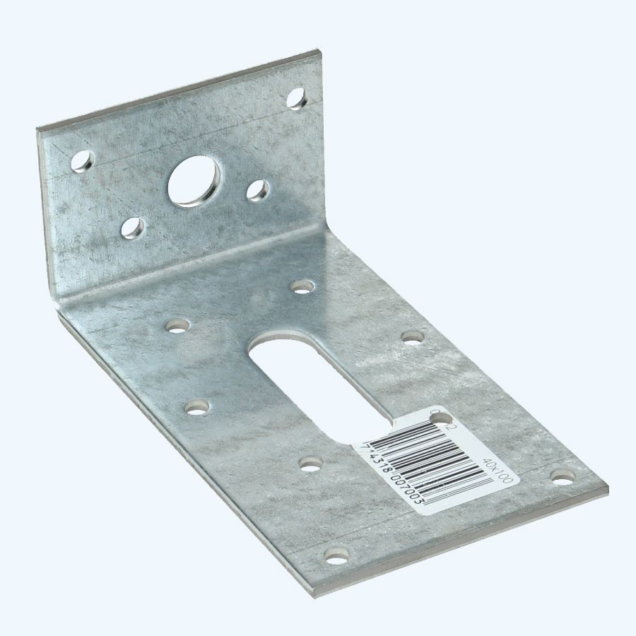 Hoekanker 40 x 100 mm / 60 x 2,5 mm