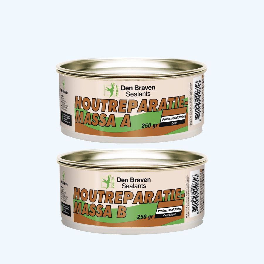 Houtreparatiemassa A + B 500 gram