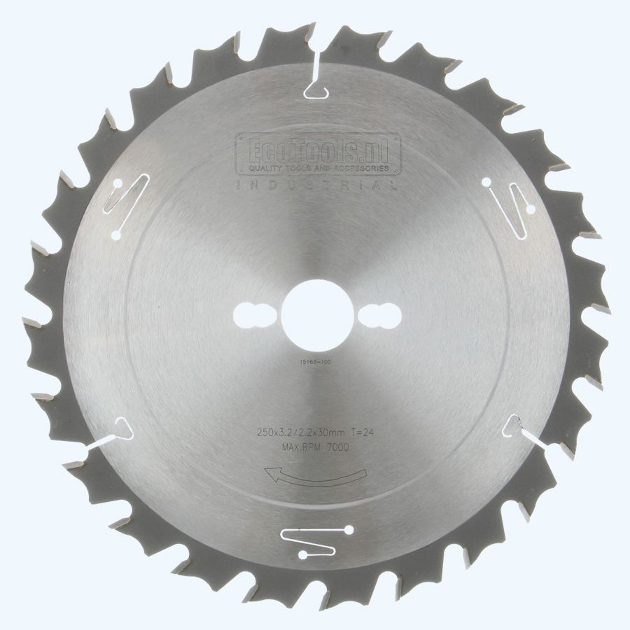 HM-zaagblad Industrial 250 x 30 mm T=24