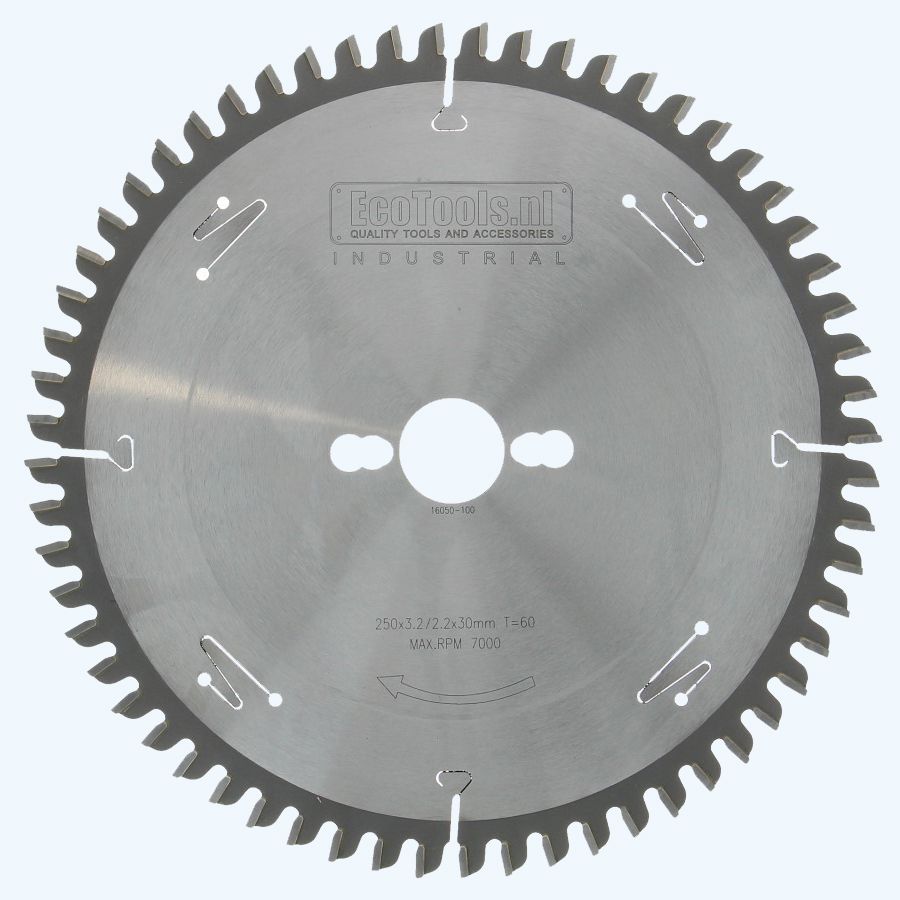 HM-afkortzaagblad Industrial 250 x 30 mm T=60
