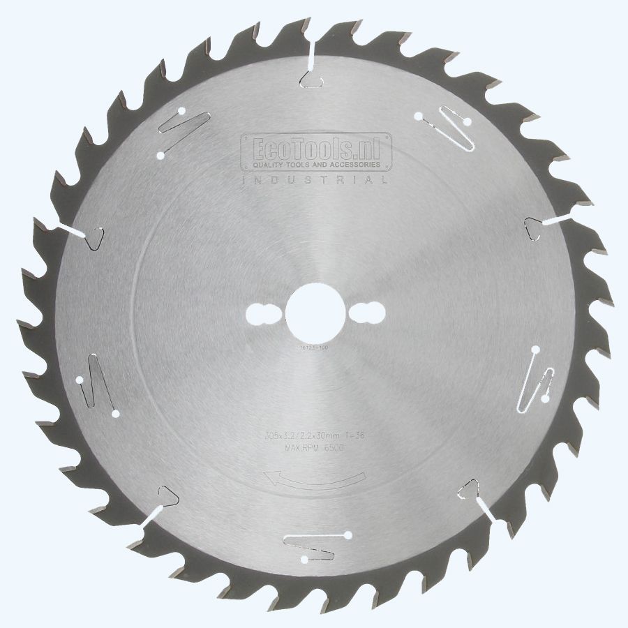 HM-zaagblad Industrial 305 x 30 mm T=36 HM-zaagblad Industrial 305 x 30 mm T=36