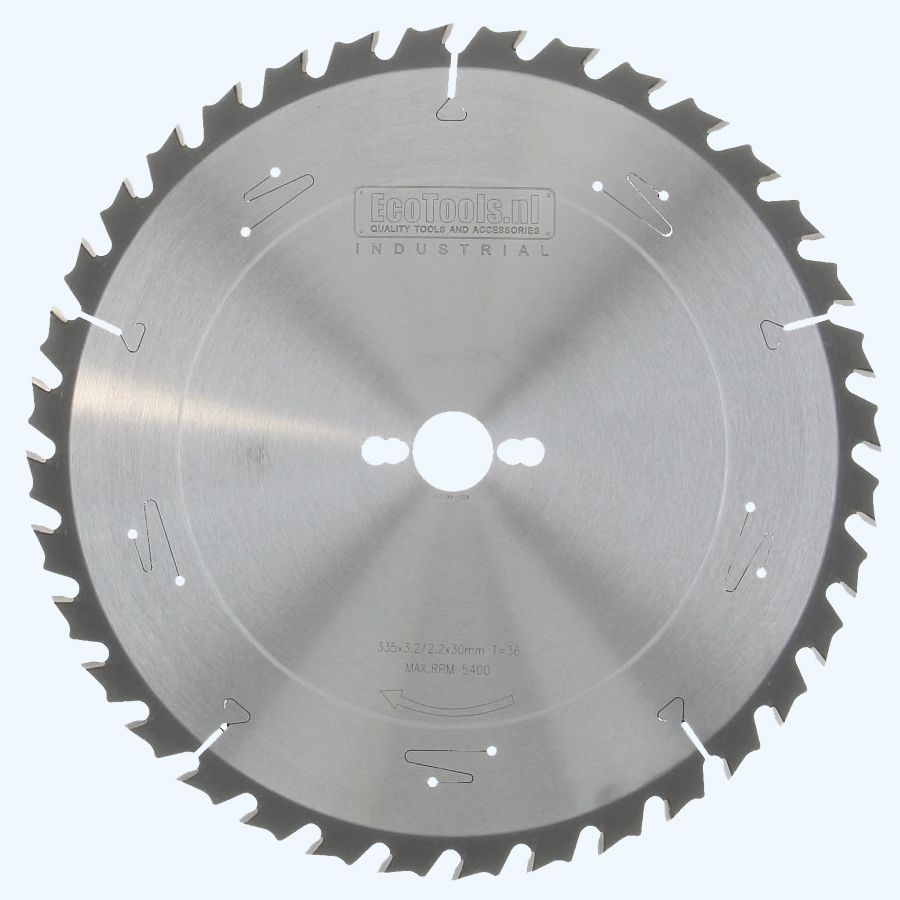 HM-zaagblad Industrial 335 x 30 mm T=36 HM-zaagblad Industrial 335 x 30 mm T=36