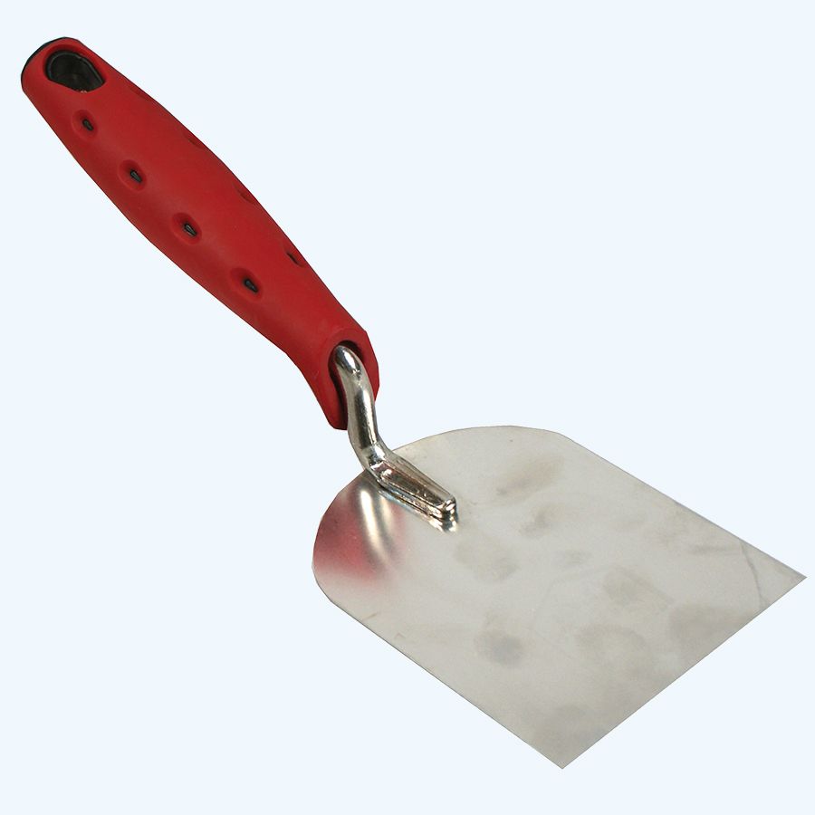 Melkmeisje stukadoorsbandtroffel RVS 60 mm Melkmeisje stukadoorsbandtroffel RVS 60 mm