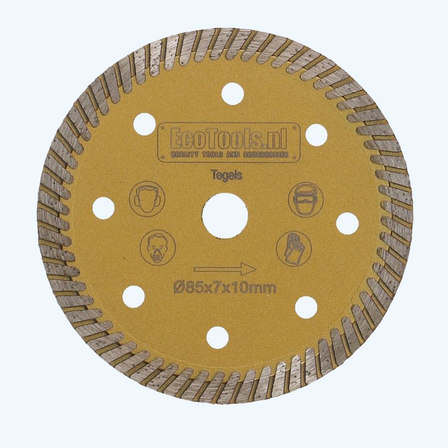 Precisie diamantschijf Tegels 85 x 10 mm