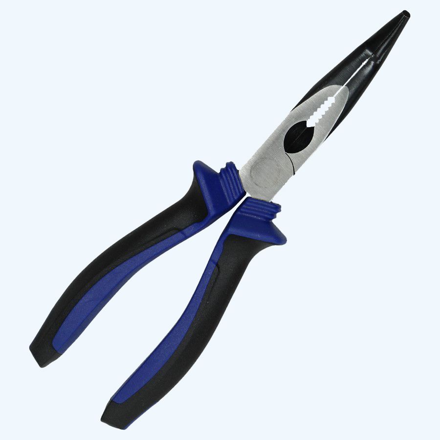 Punttang gebogen 200 mm