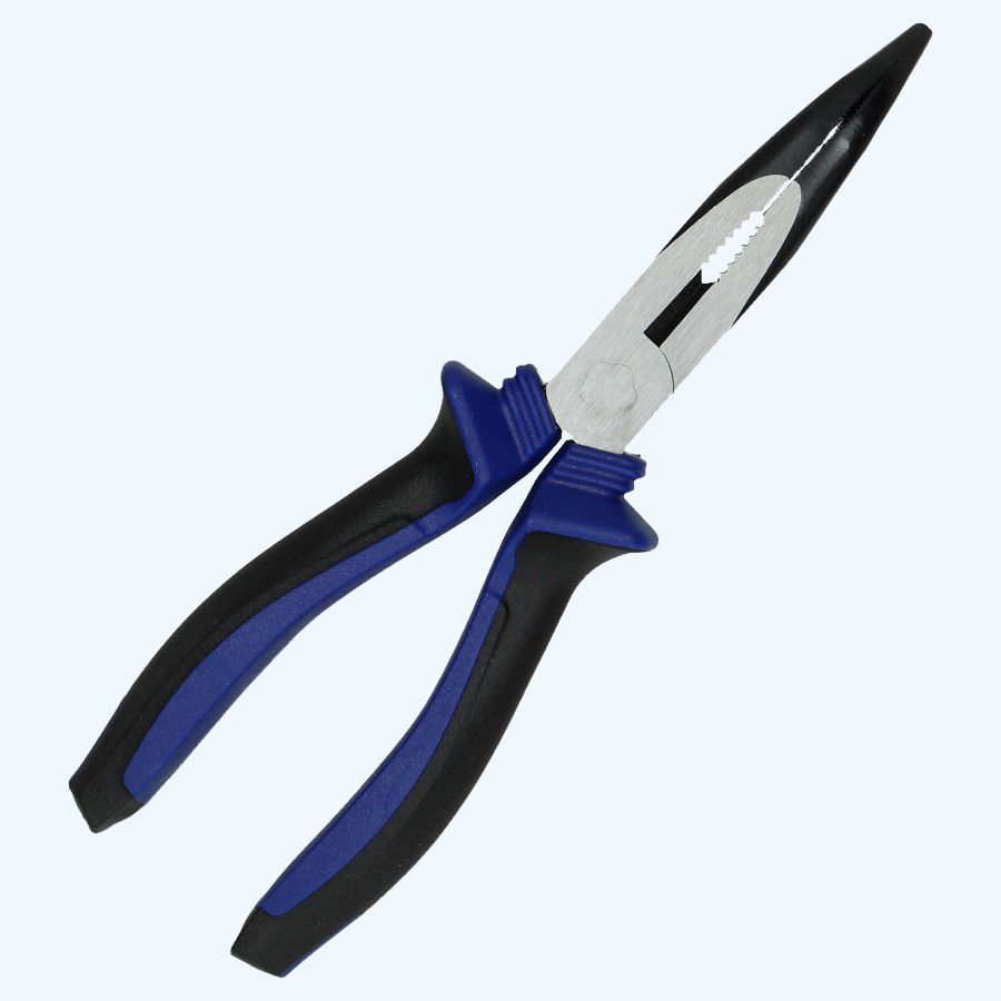 Punttang gebogen 200 mm