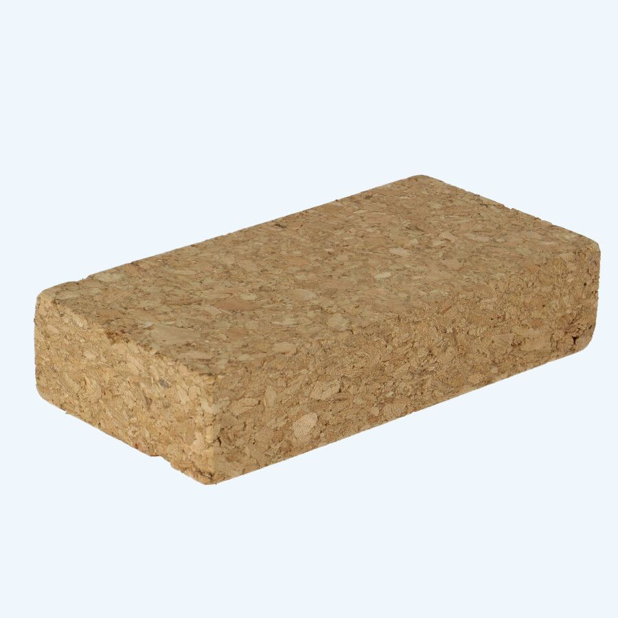 Schuurkurk recht model 2.5 x 11.5 x 6 cm