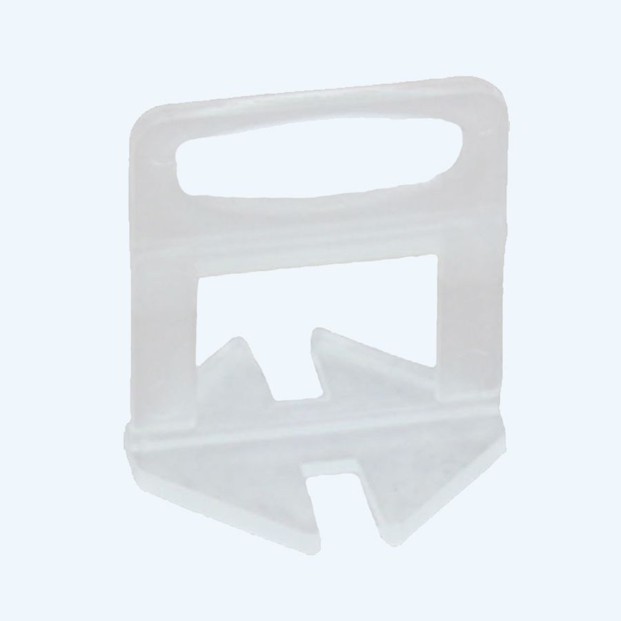 Tegel nivelleer clips 2,0 mm (100 stuks) Tegel nivelleer clips 2,0 mm (100 stuks)
