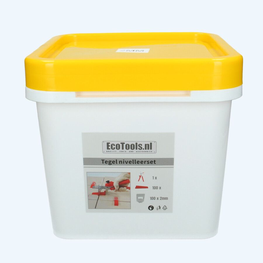 Tegel nivelleerset 2,0 mm