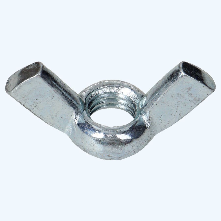 200 stuks vleugelmoer verzinkt M6 200 stuks vleugelmoer verzinkt M6