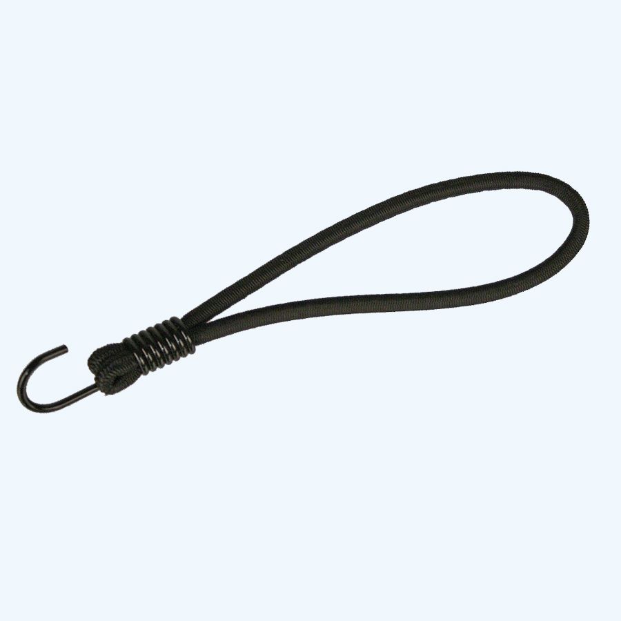 Snelspanner 6 mm met haak 25 cm Snelspanner 6 mm met haak 25 cm