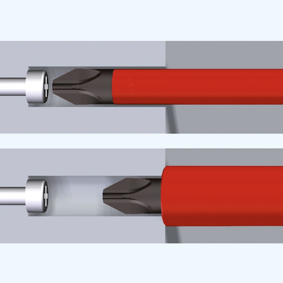 Wiha VDE schroevendraaierset SoftFinish electric 6-delig Wiha VDE schroevendraaierset SoftFinish electric 6-delig