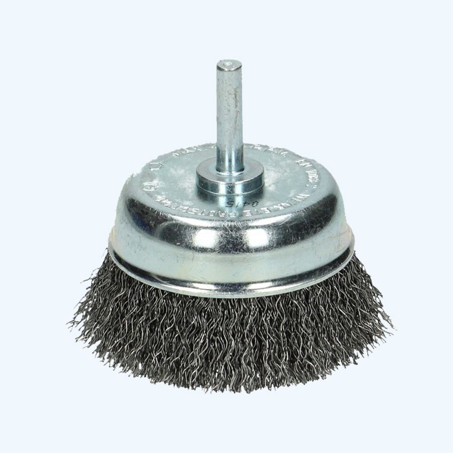 Komborstel gegolfde draad Ø75mm Komborstel gegolfde draad Ø75mm