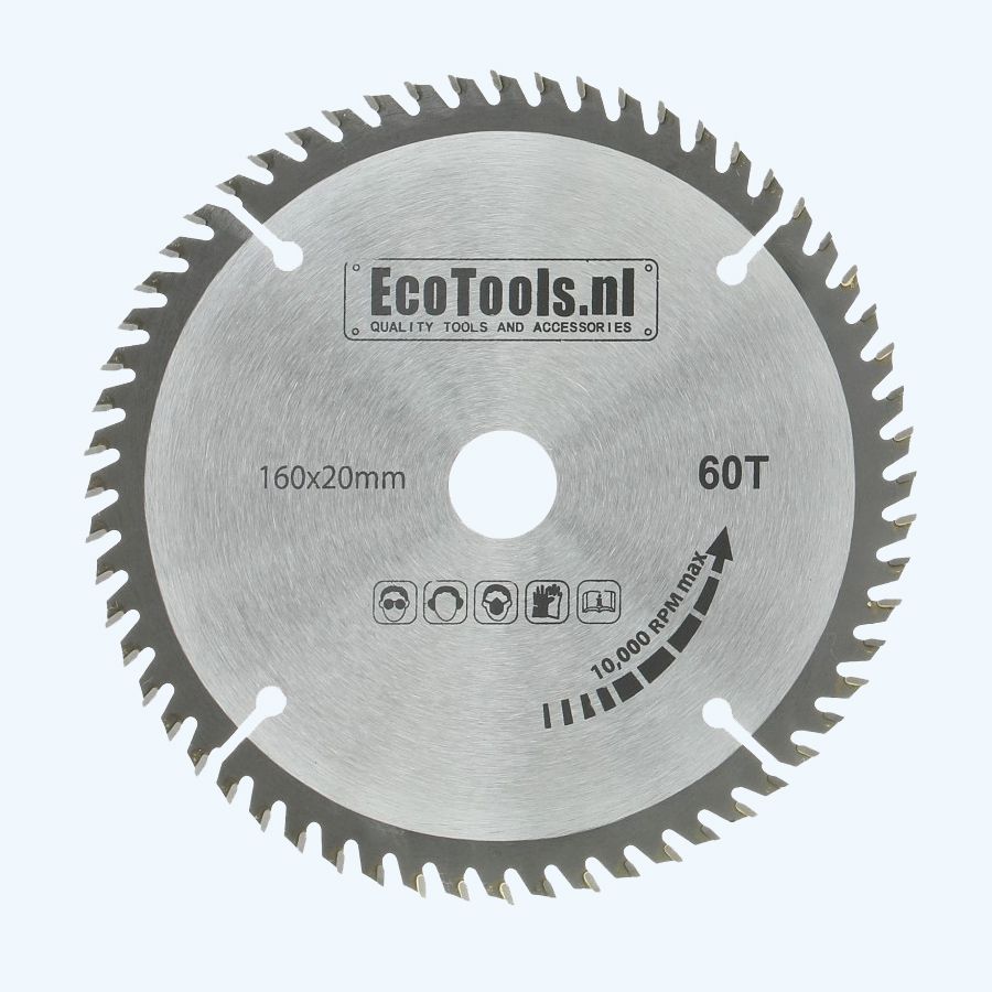HM-zaagblad 160 x 20 mm T=60 (Eco-line) HM-zaagblad 160 x 20 mm T=60 (Eco-line)