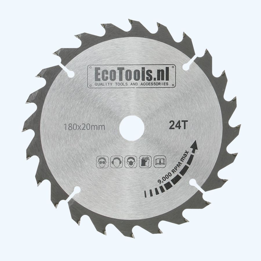 HM-zaagblad 180 x 20 mm T=24 (Eco-line) HM-zaagblad 180 x 20 mm T=24 (Eco-line)