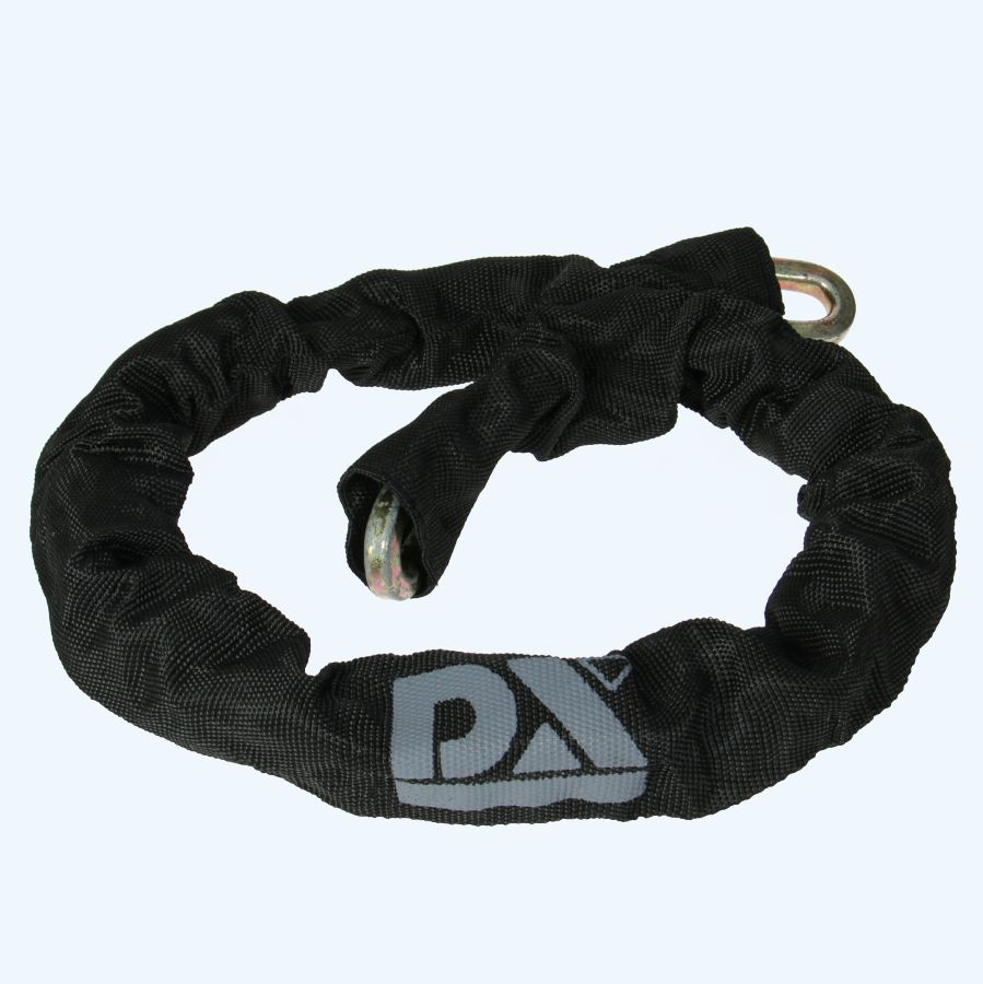 Anti-diefstalketting met zwarte nylon kous Anti-diefstalketting met zwarte nylon kous