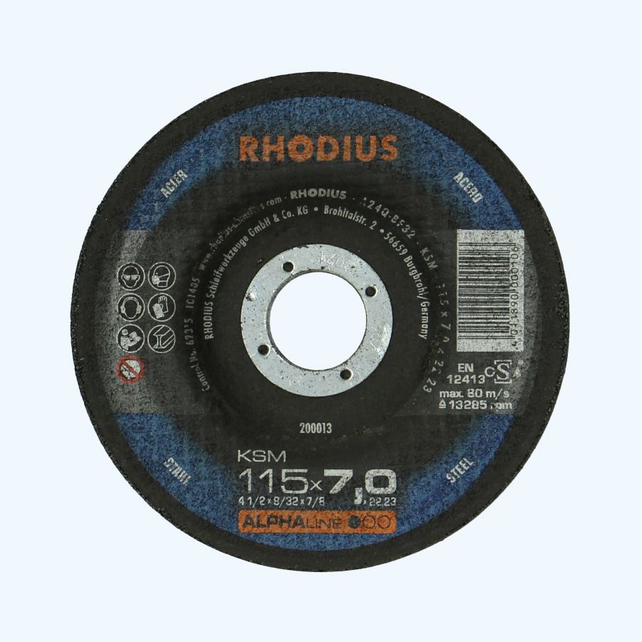 Afbraamschijf voor METAAL 115 x 7 x 22,23 mm Afbraamschijf voor METAAL 115 x 7 x 22,23 mm