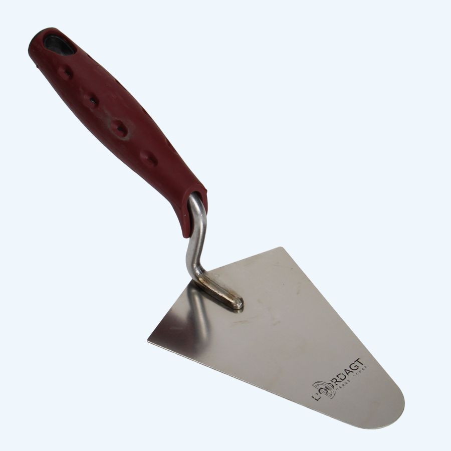 Doordagt pleistertroffel RVS 140 mm rond Doordagt pleistertroffel RVS 140 mm rond