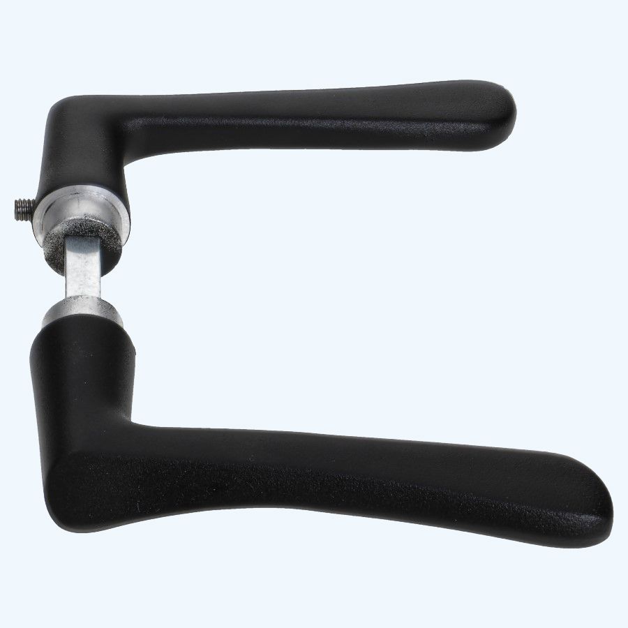 Deurkruk vlindermodel zwart Deurkruk vlindermodel zwart