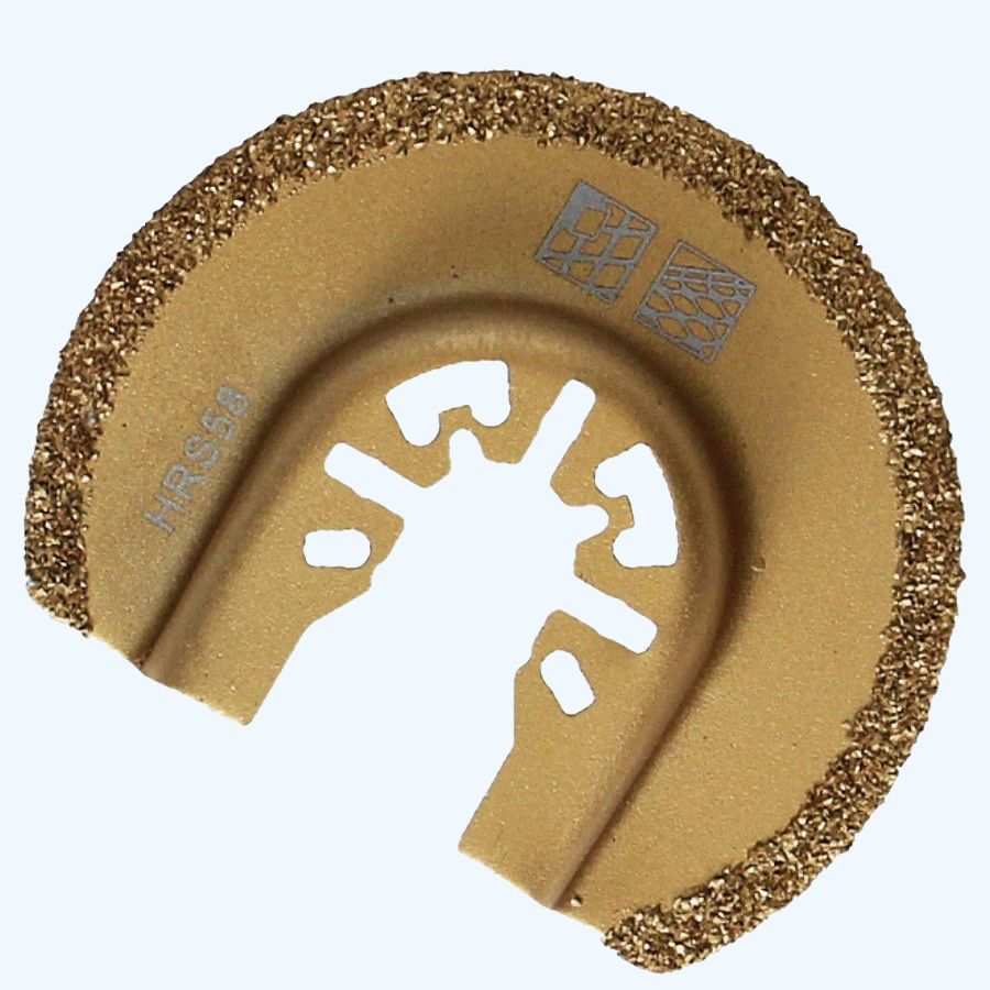 Multitool halfrond gebogen carbide zaagblad type HRS58 Multitool halfrond gebogen carbide zaagblad type HRS58