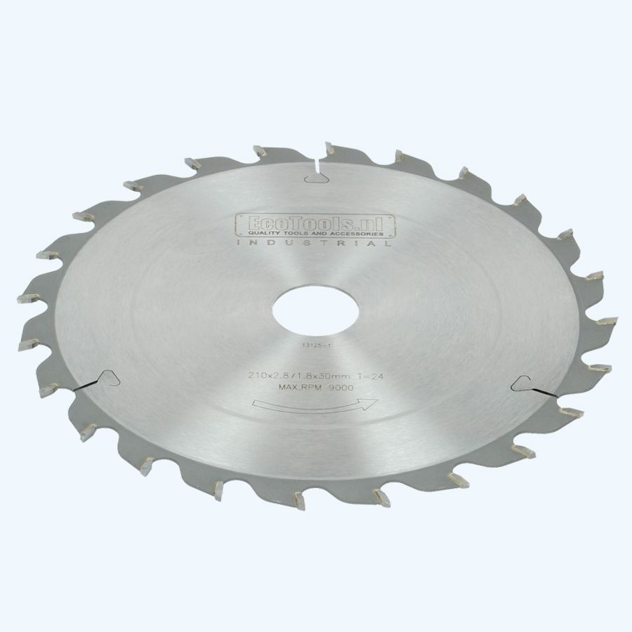HM-zaagblad Industrial 210 x 30 mm T=24 HM-zaagblad Industrial 210 x 30 mm T=24