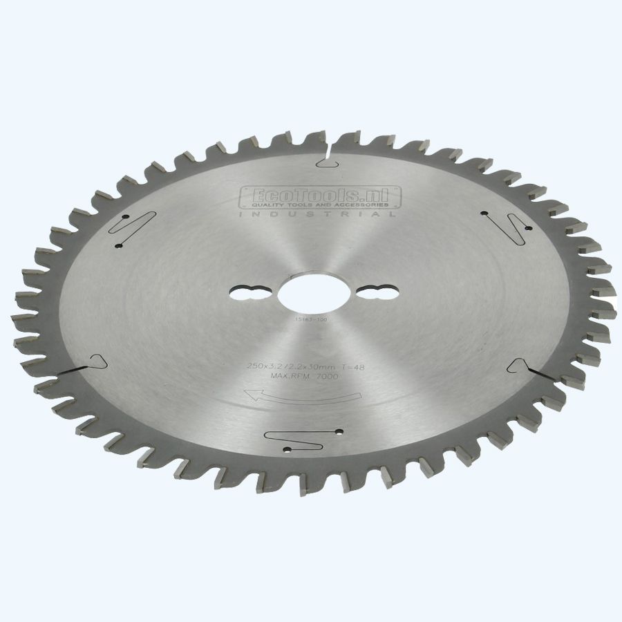 HM-afkortzaagblad Industrial 250 x 30 mm T=48 HM-afkortzaagblad Industrial 250 x 30 mm T=48