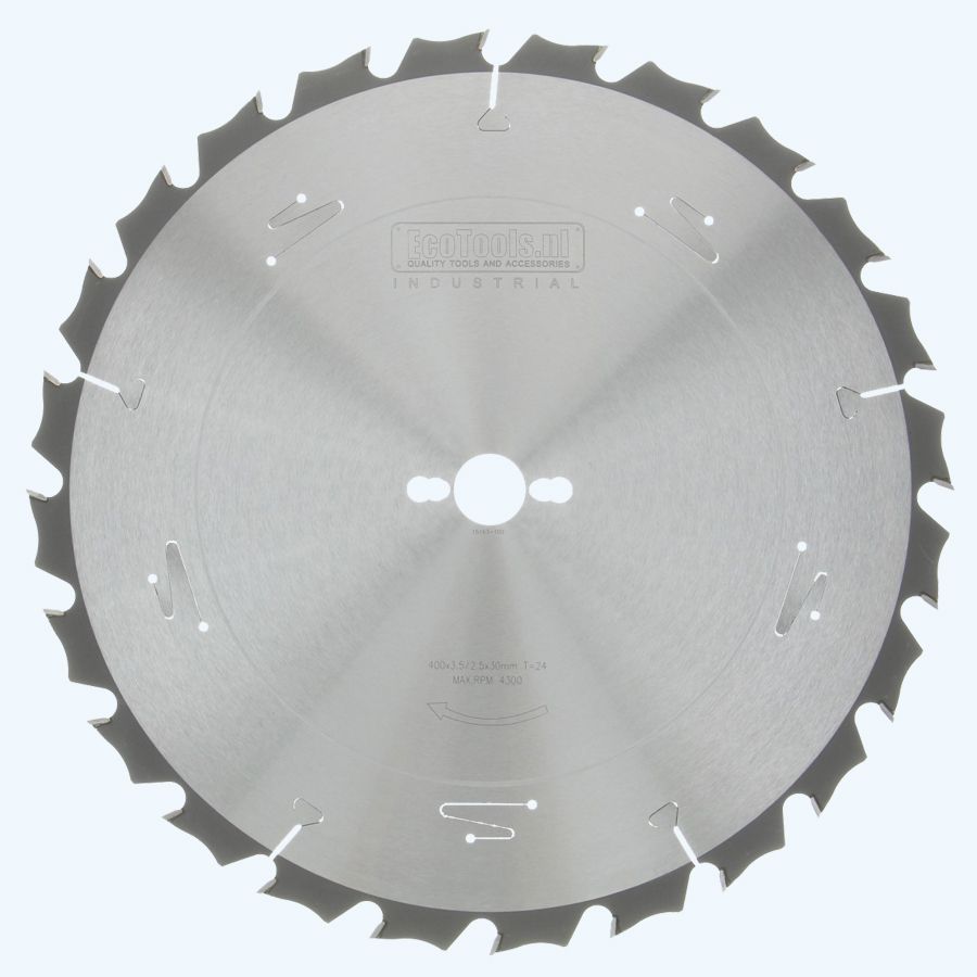 HM-zaagblad Industrial 400 x 30 mm T=24 HM-zaagblad Industrial 400 x 30 mm T=24