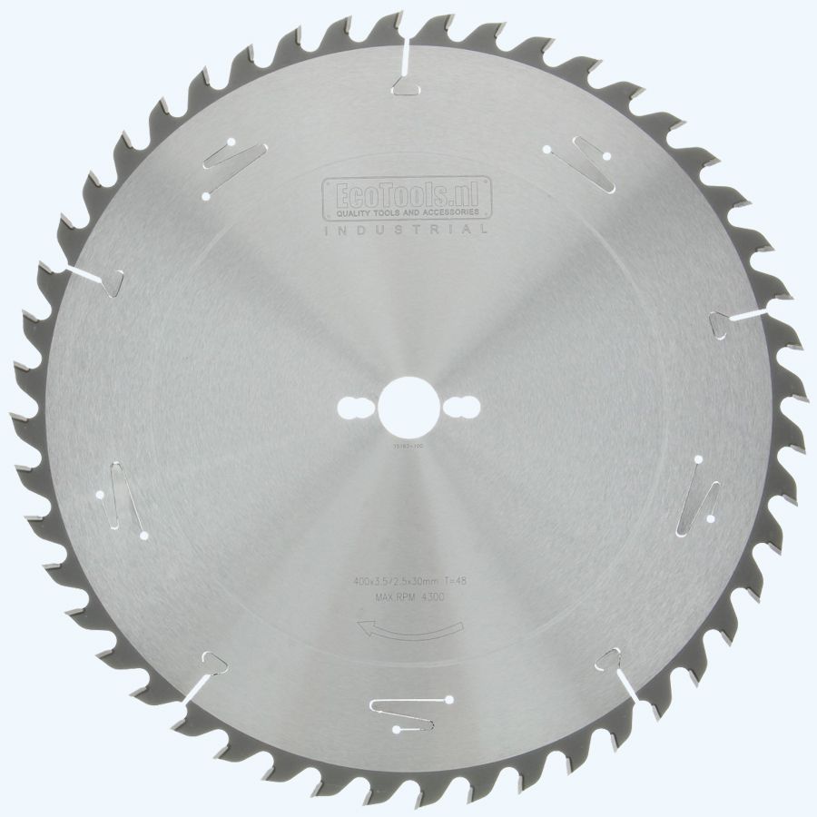 HM-zaagblad Industrial 400 x 30 mm T=48 HM-zaagblad Industrial 400 x 30 mm T=48