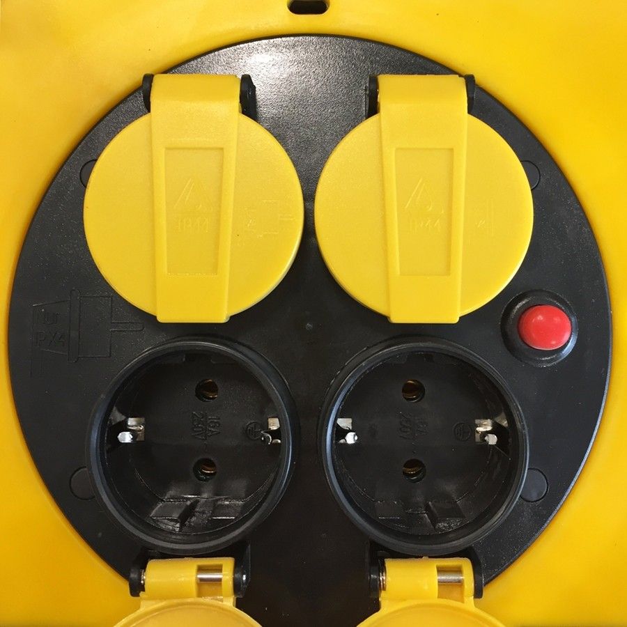 Kabelhaspel prof 25 meter 3x2.5 Kabelhaspel prof 25 meter 3x2.5