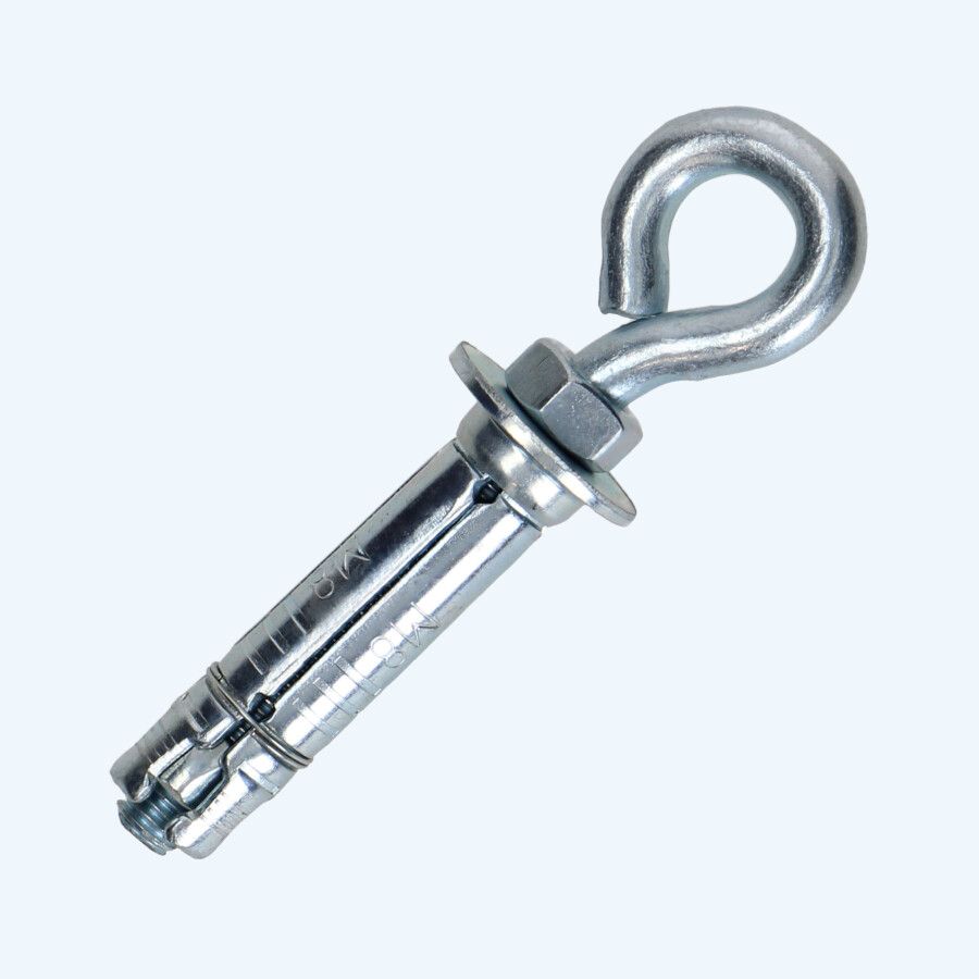 10 stuks keilbouten met schroefoog M10 x 110 mm 10 stuks keilbouten met schroefoog M10 x 110 mm