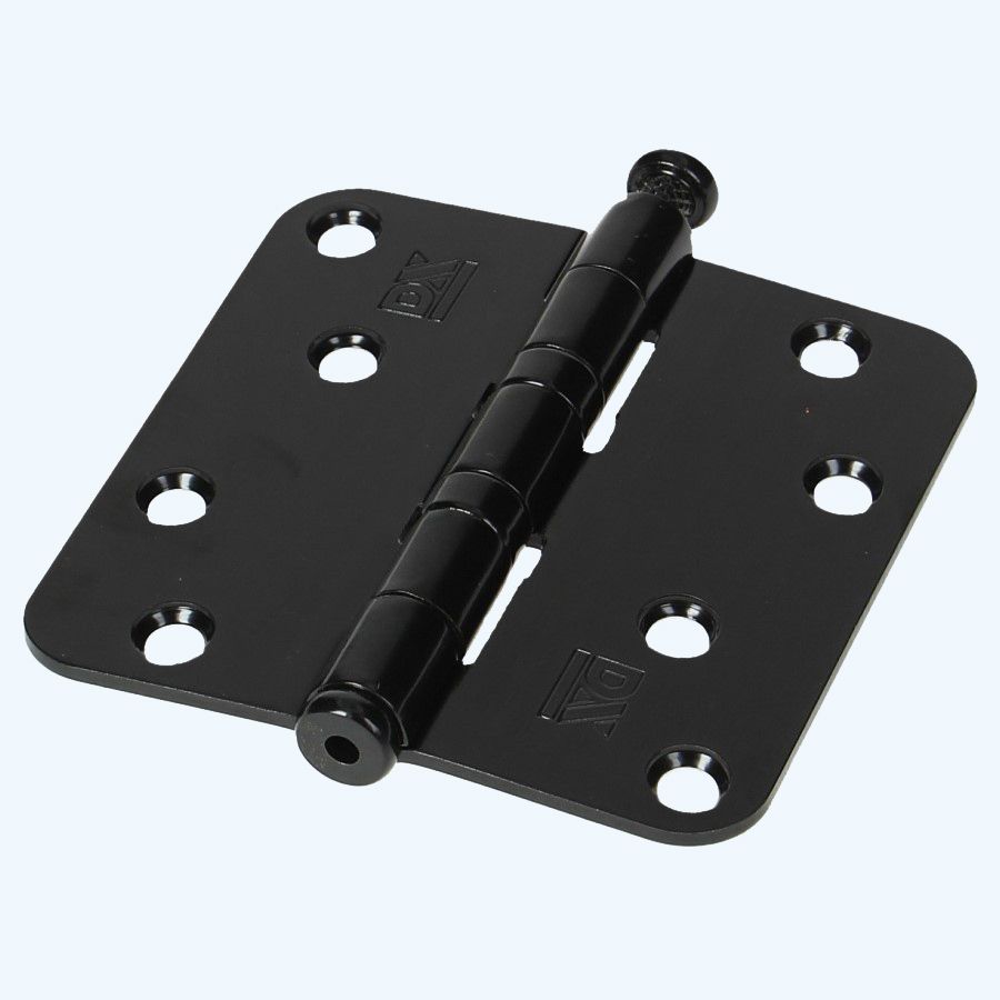 Dulimex kogellagerscharnier ronde hoeken, RVS Zwart 89 x 89 mm Dulimex kogellagerscharnier ronde hoeken, RVS Zwart 89 x 89 mm