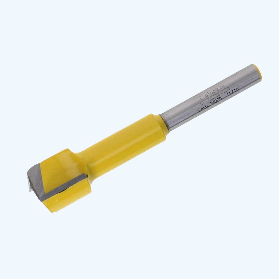 HM verlengde groeffrees 22 mm met ondersnijder HM verlengde groeffrees 22 mm met ondersnijder