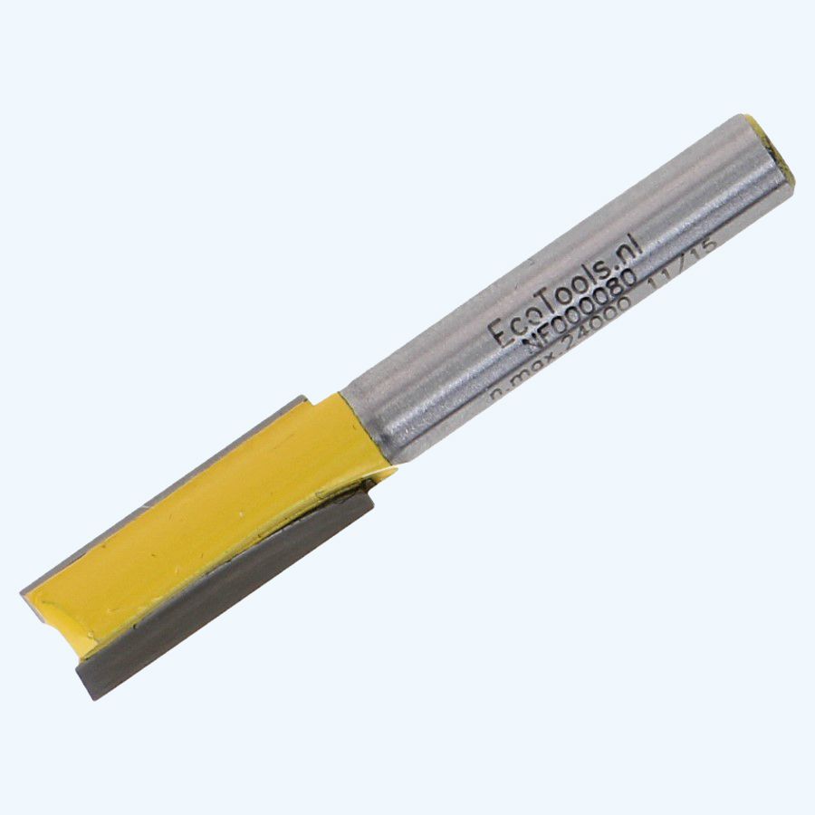 HM groeffrees 8 mm / 6 mm schacht HM groeffrees 8 mm / 6 mm schacht