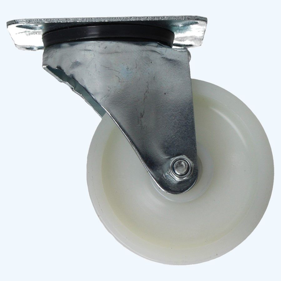 Nylon zwenkwiel 100 mm 120 kg Nylon zwenkwiel 100 mm 120 kg