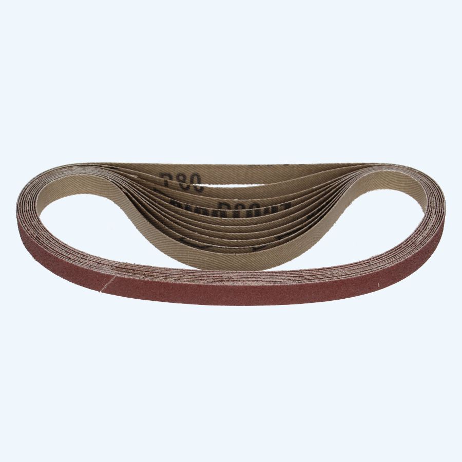 10 stuks aluminiumoxide schuurband 13 x 533 mm K60 10 stuks aluminiumoxide schuurband 13 x 533 mm K60