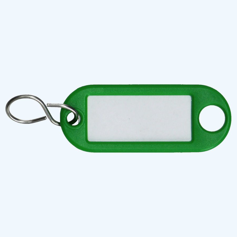 Sleutellabel groen Sleutellabel groen